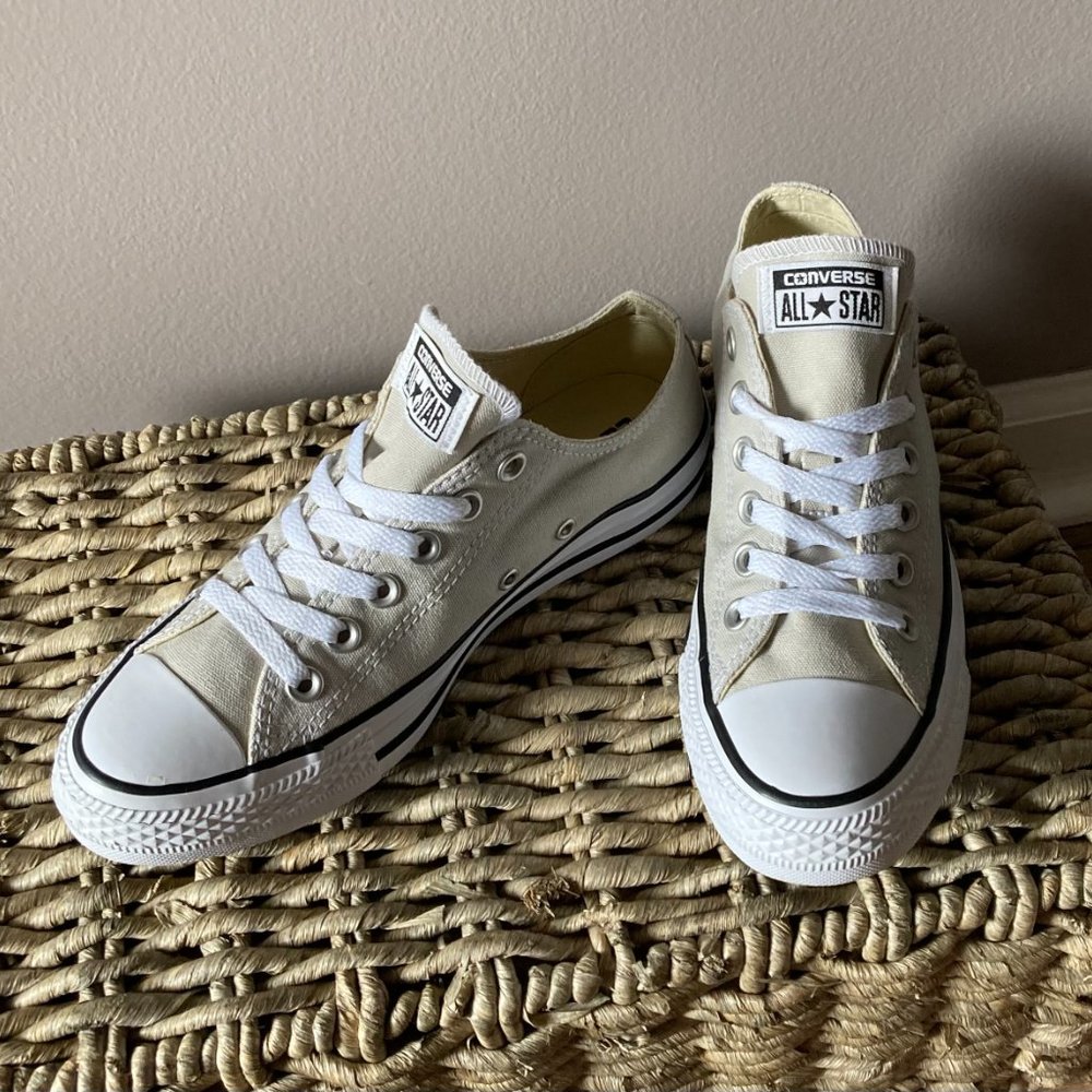 Converse All-Star, Sneakers, Beige/Tan, Size 7, NWOT